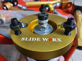 Slide Worx S13 to R31 Rear Coilover Adapters .